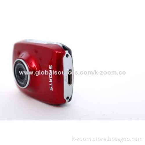 Sports Cameras, Wide Viewing Angle, AVI Video Format, Easy-to-carry